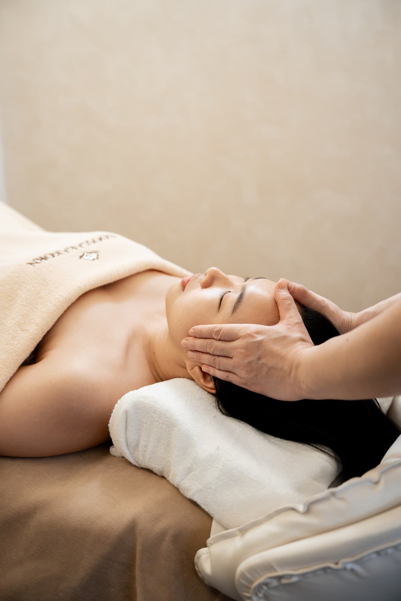 A facial treatment